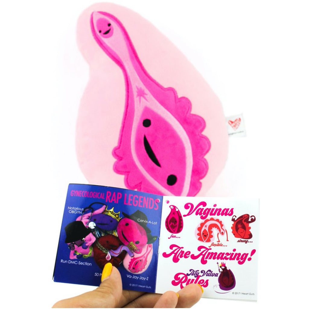 Vagina & Vulva Plush Booklet
