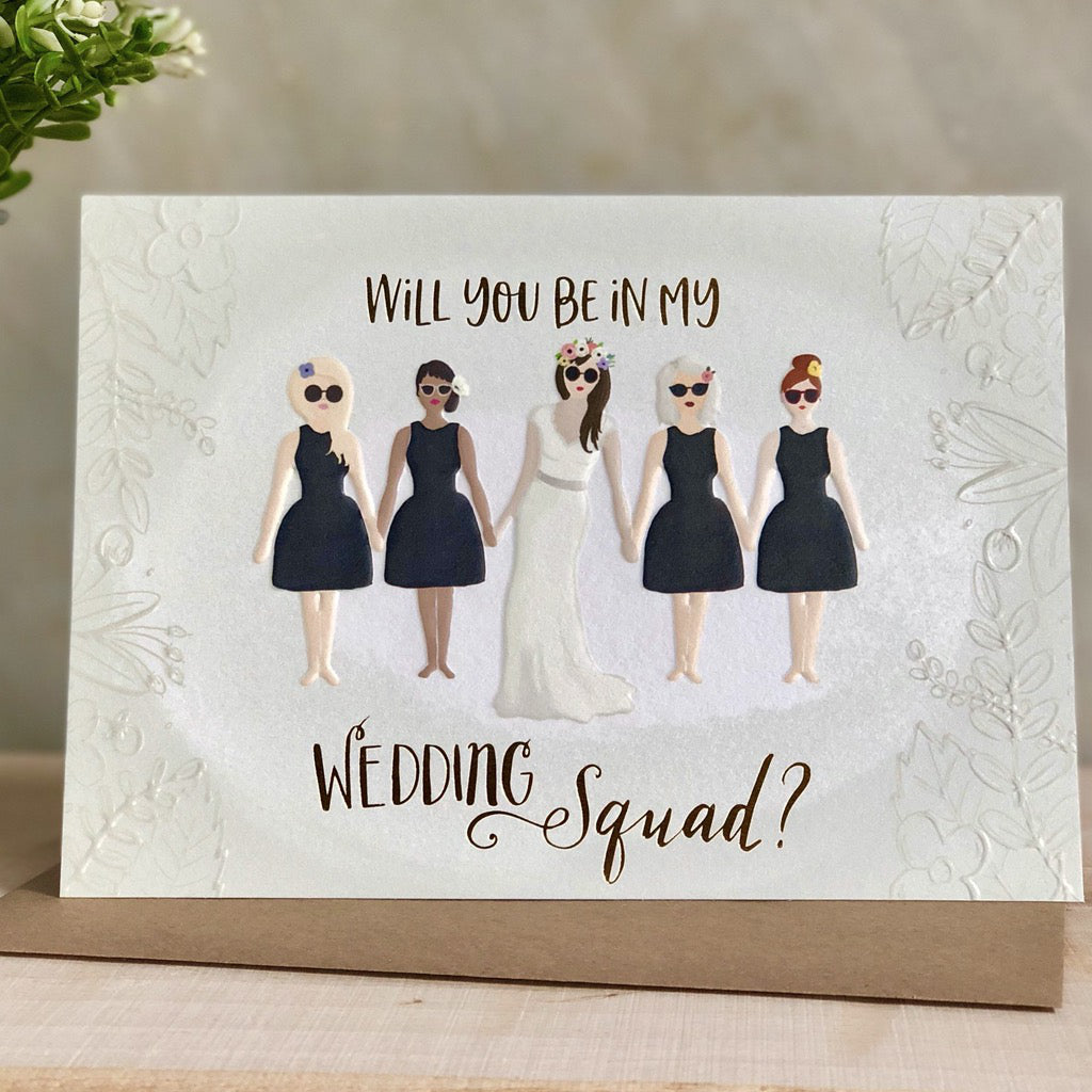 Wedding Squad Card