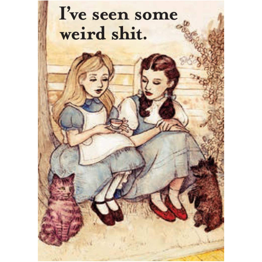 Weird Shit Alice & Dorothy Magnet