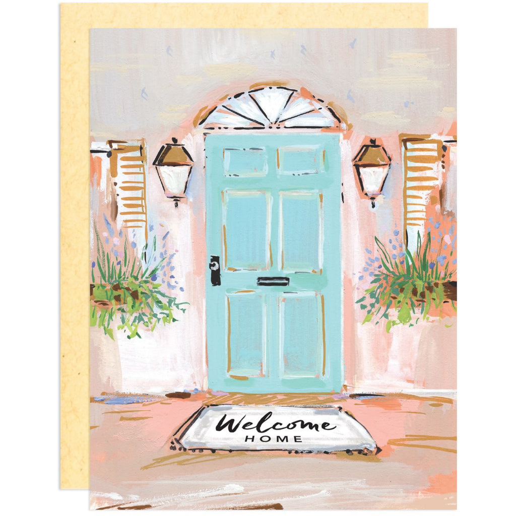 Welcome Home Door Mat Card