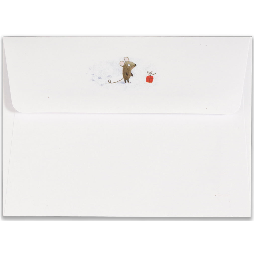 Envelope of Winter Tails Boxed Holiday Cards.