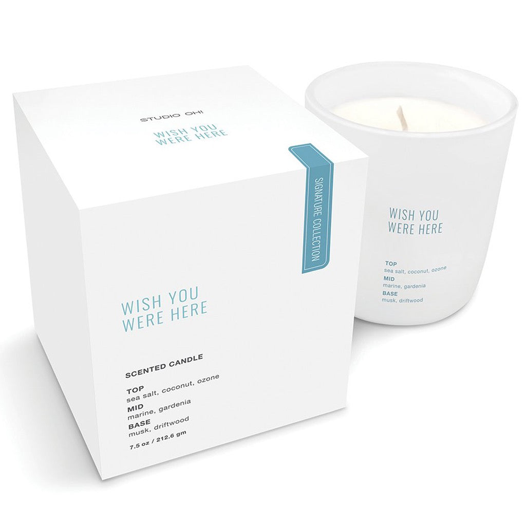 Wish You Were Here Signature Collection Candle