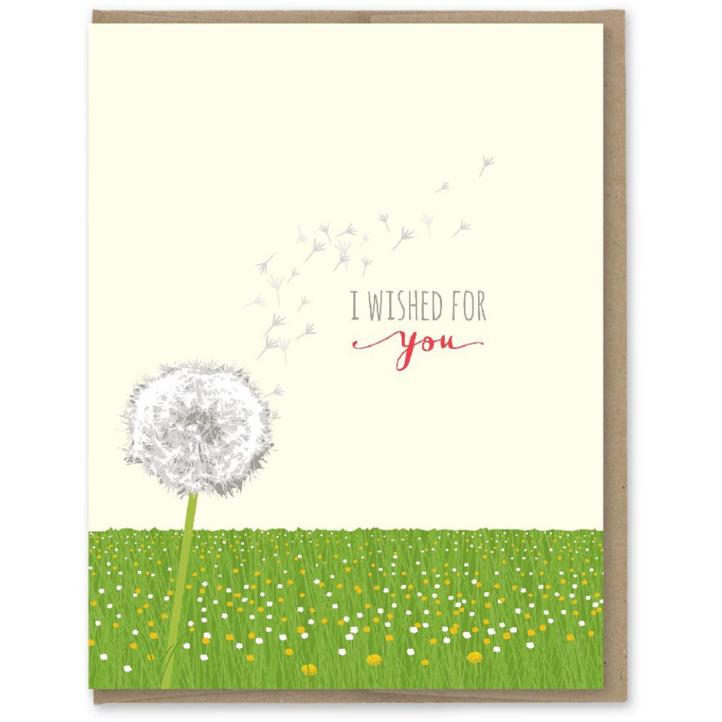 Wished For You Dandelion Card