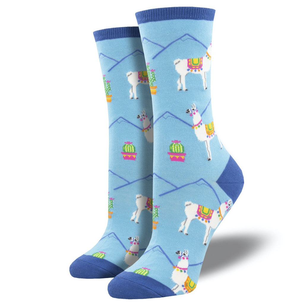 Women's Como Se Llama Socks Blue