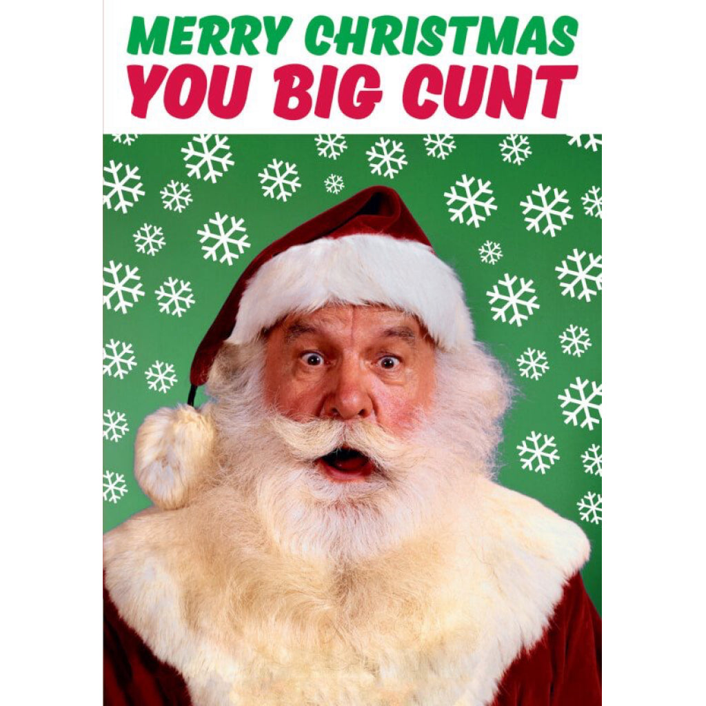 You Big Cunt Holiday Card