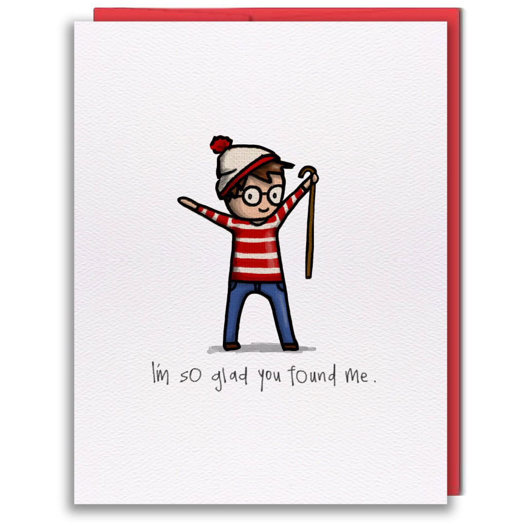 Found You Waldo Card