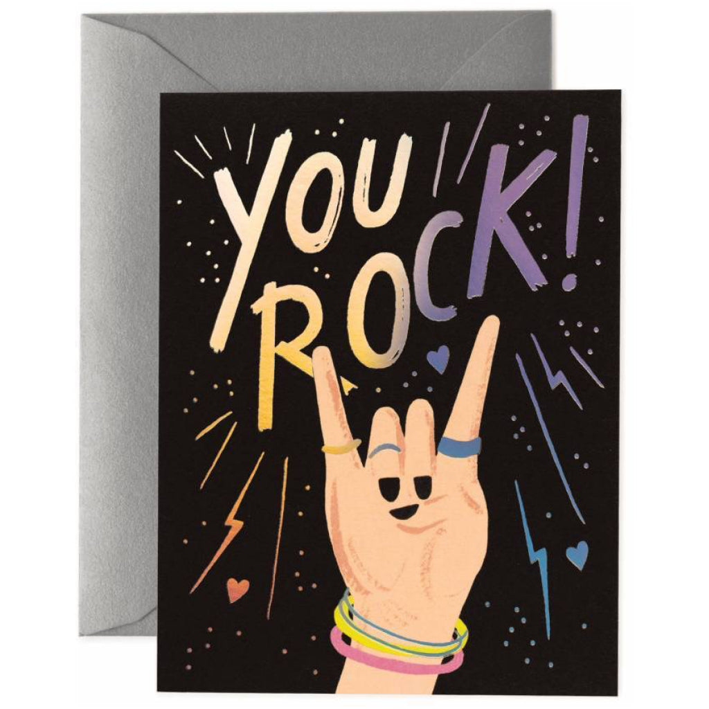 You Can Rocks You Rock Card by Rifle Paper Co. – Outer Layer
