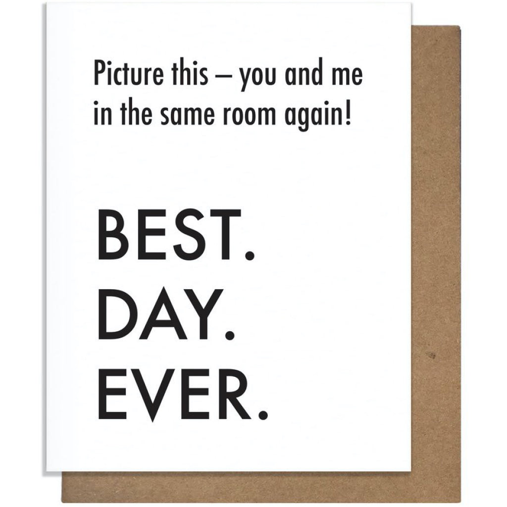You & Me In Same Room Card