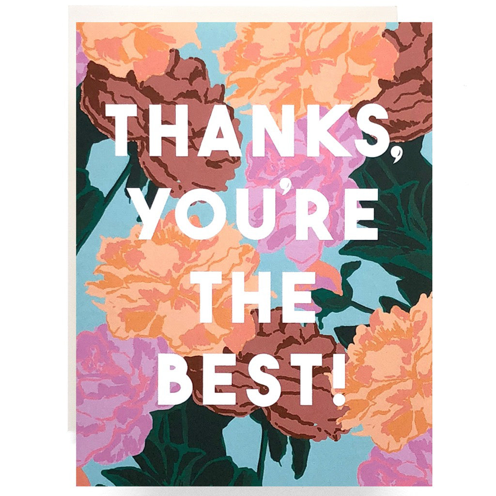You're The Best Roses Card