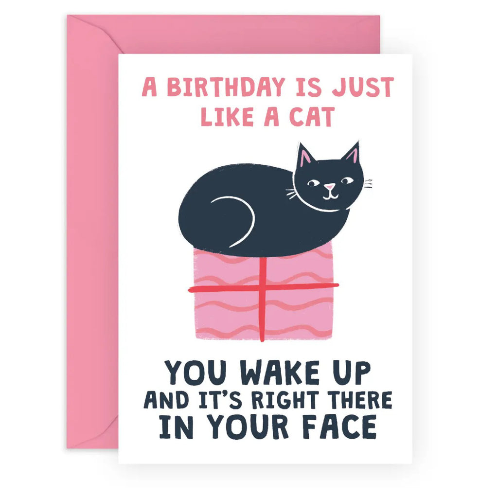A Birthday is Just Like a Cat Card.