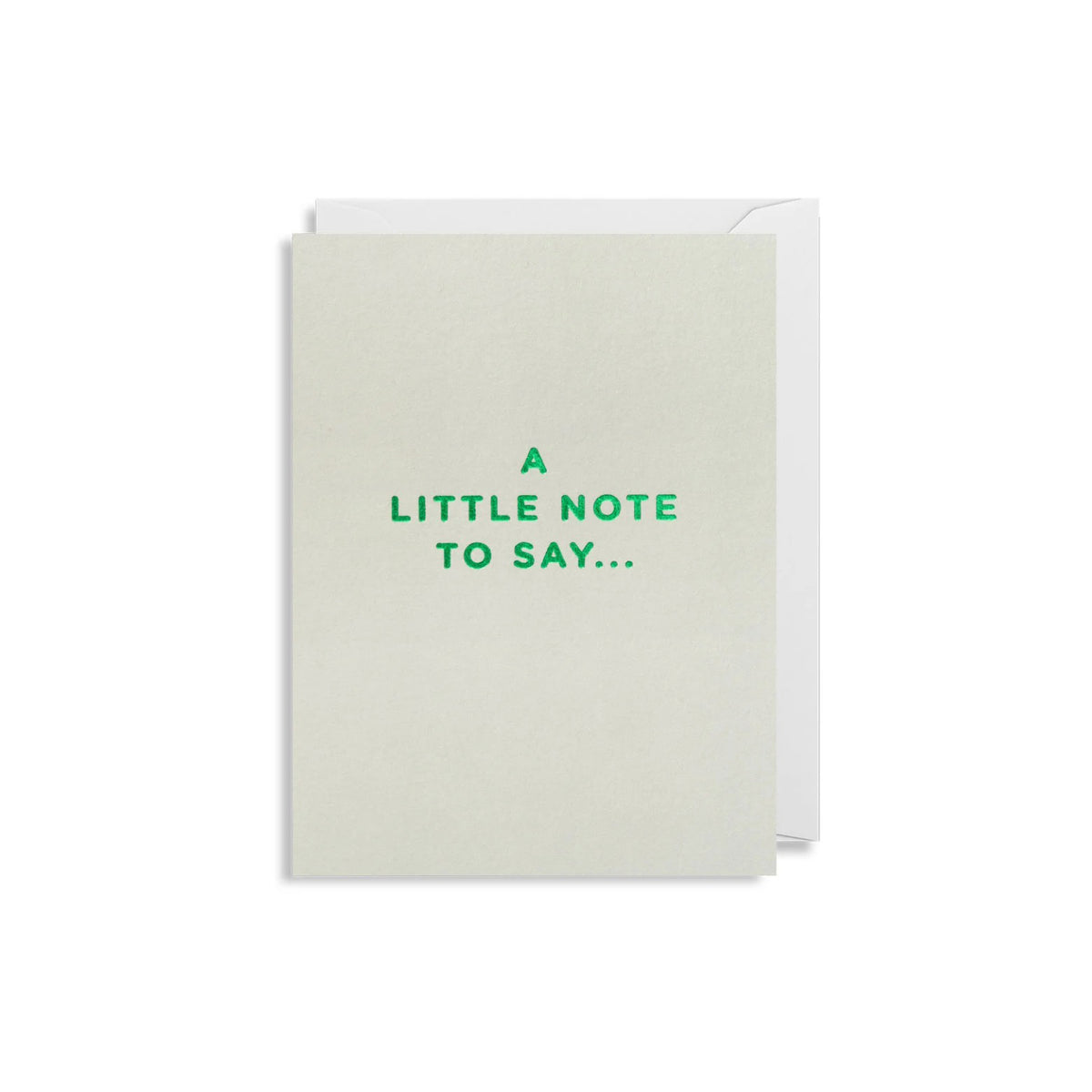Community Little Note A Little Note Mini Card | Lagom Design – Outer Layer