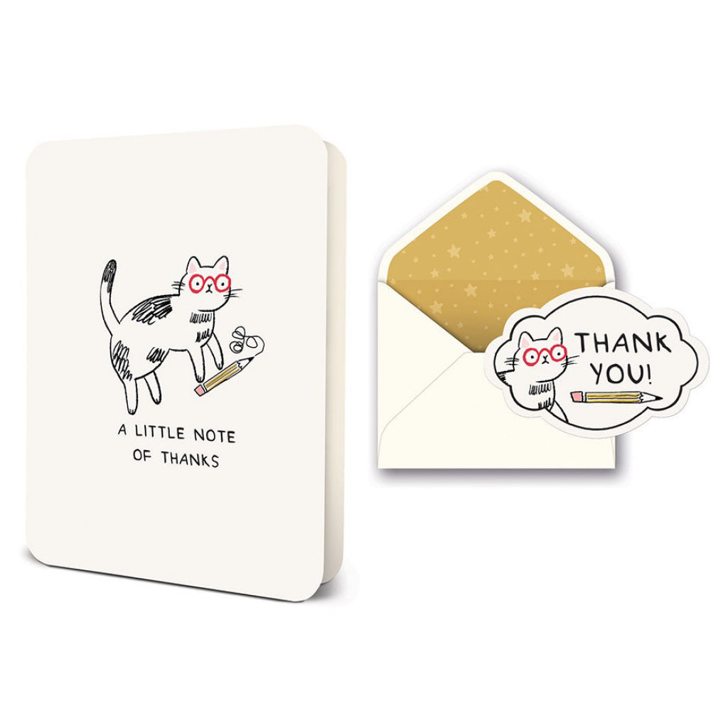 A Little Note of Thanks Card Envelope