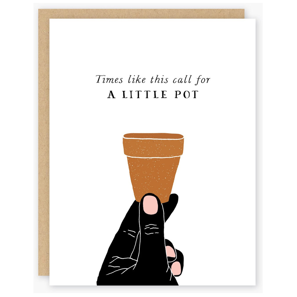 A Little Pot Card.