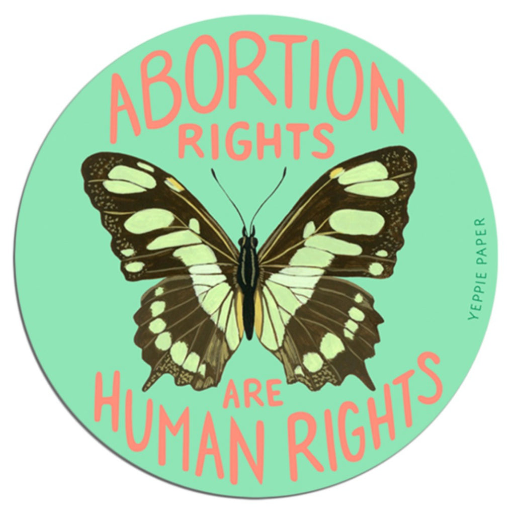 Abortion Rights Butterfly Sticker