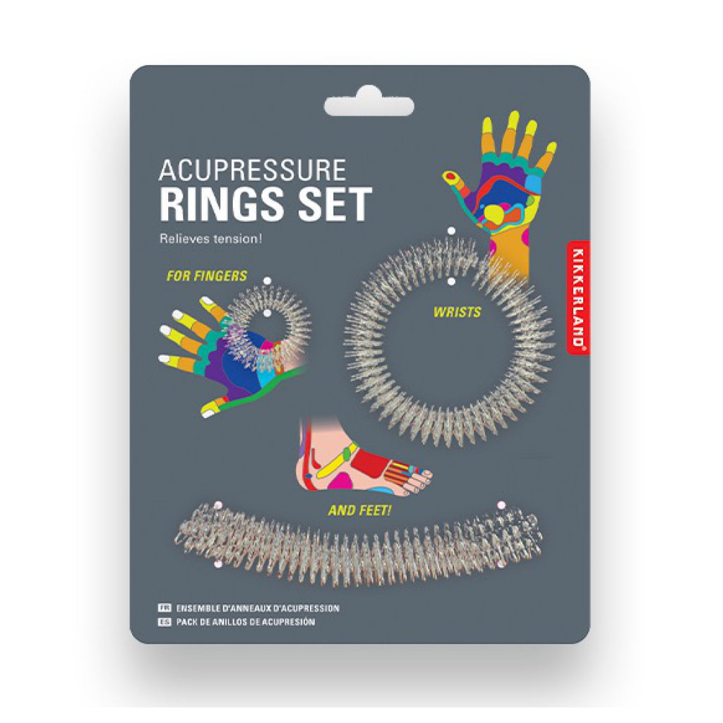 Acupressure Rings Set Packaging