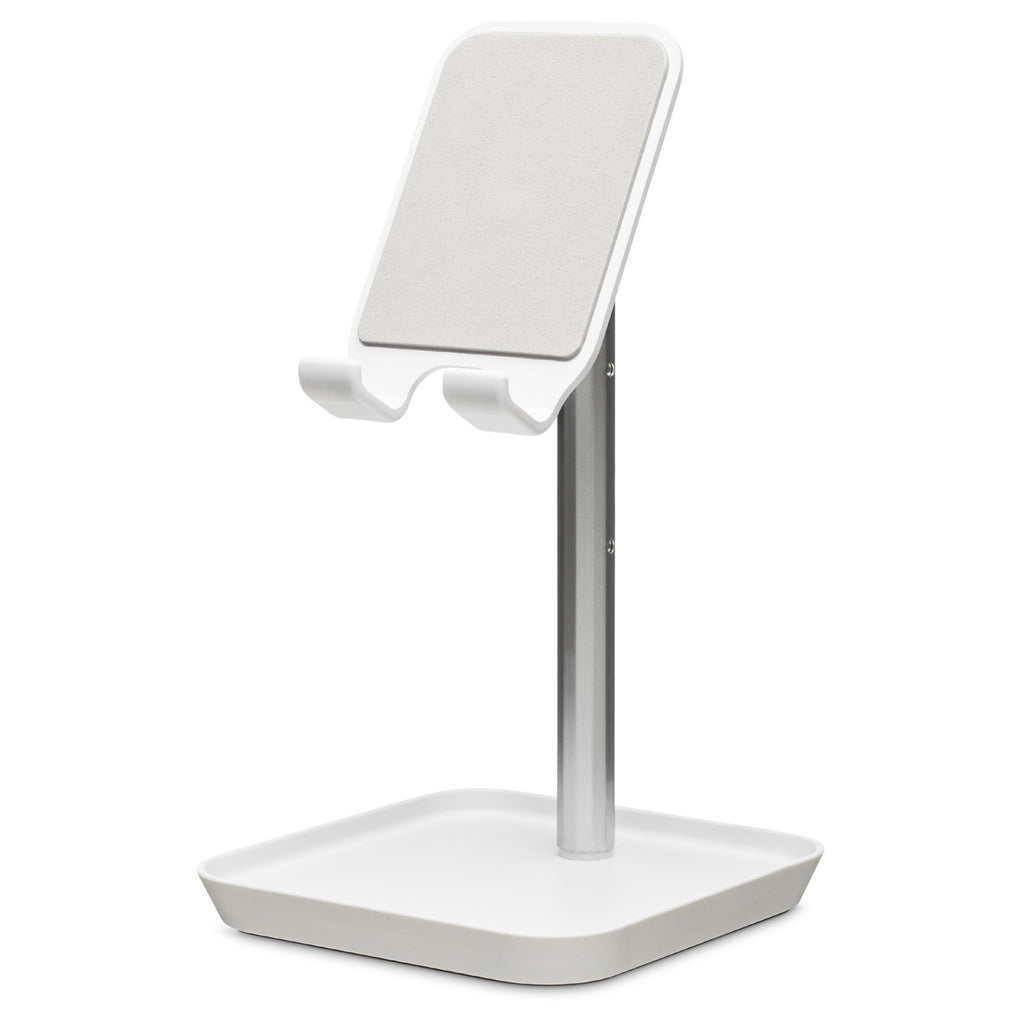 Adjustable Phone Stand White