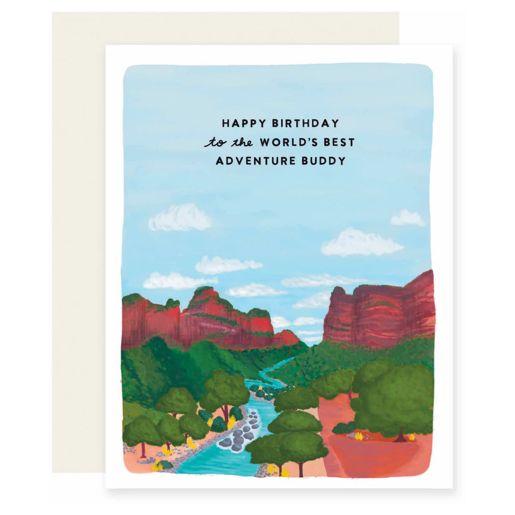 Adventure Buddy Birthday Card