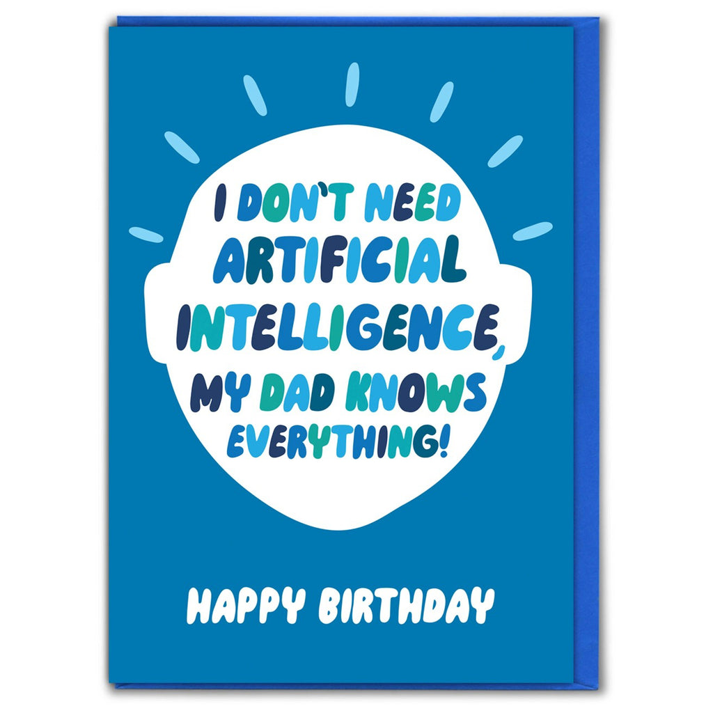 AI Dad Birthday Card .