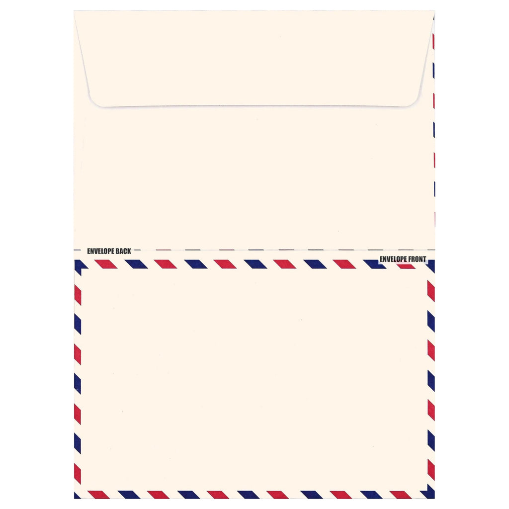 Airmail Boxed Stationery Set envelope.