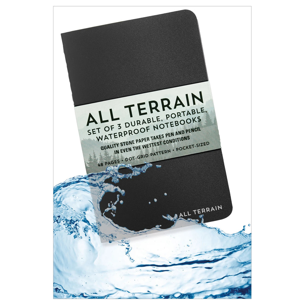 All Terrain Waterproof Notebooks In Water