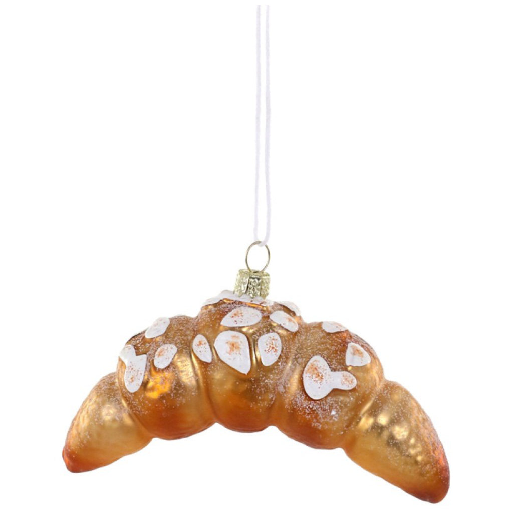 Almond Croissant Ornament.