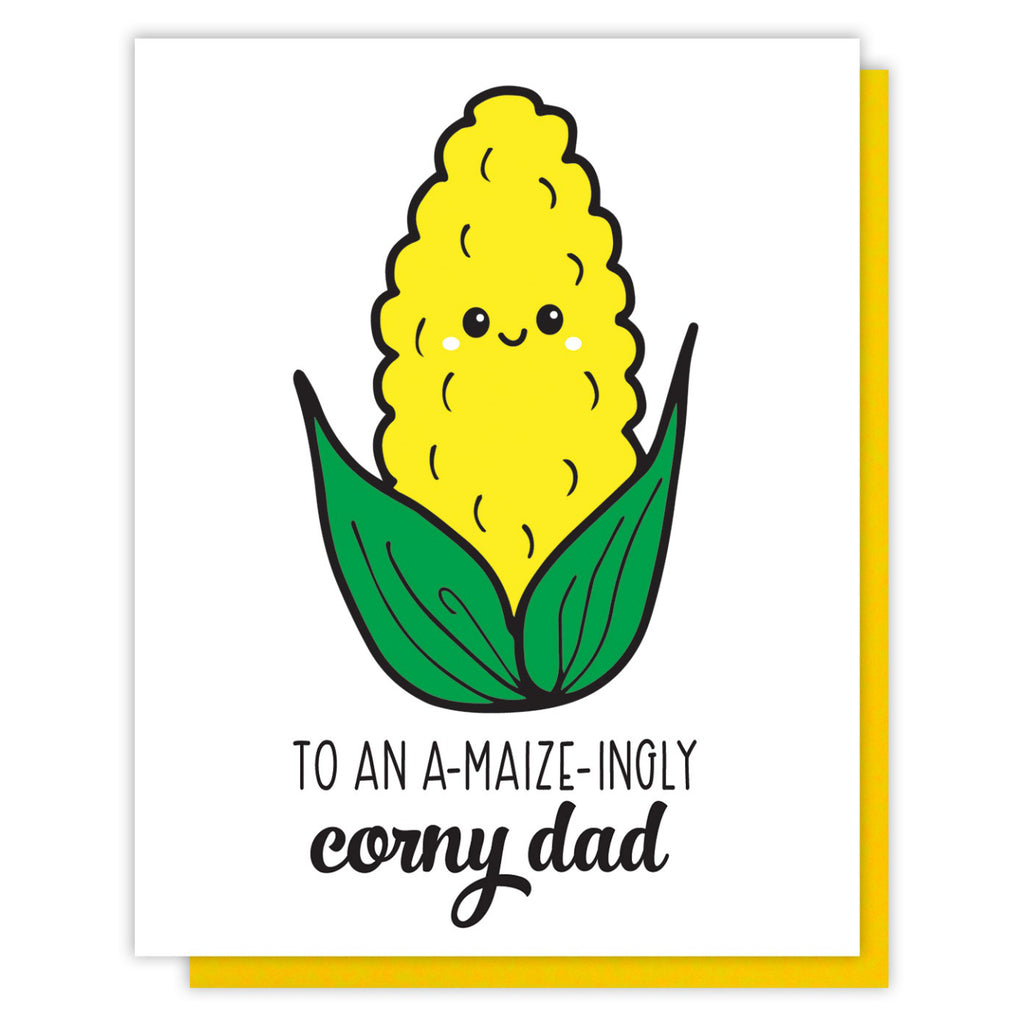 An A-Maize-Ingly Corny Dad Card