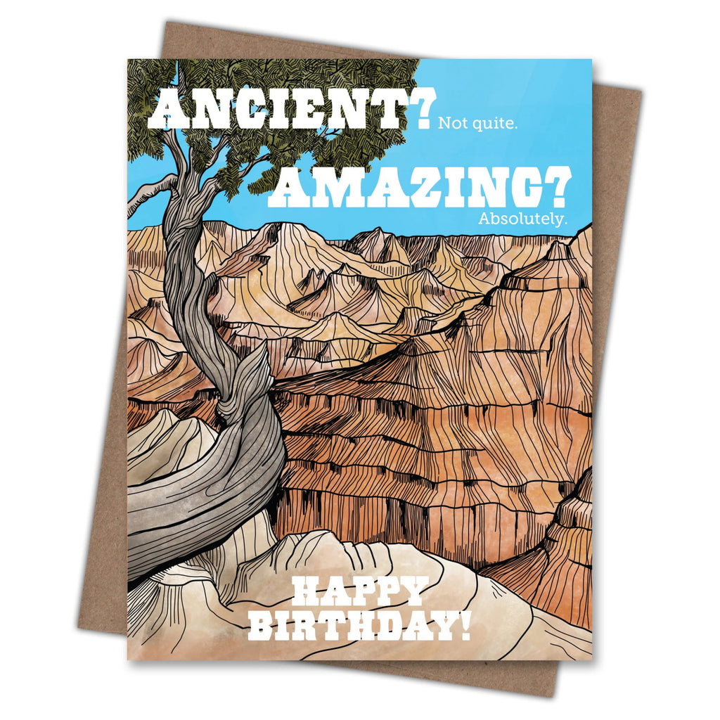 Ancient Amazing Birthday Card