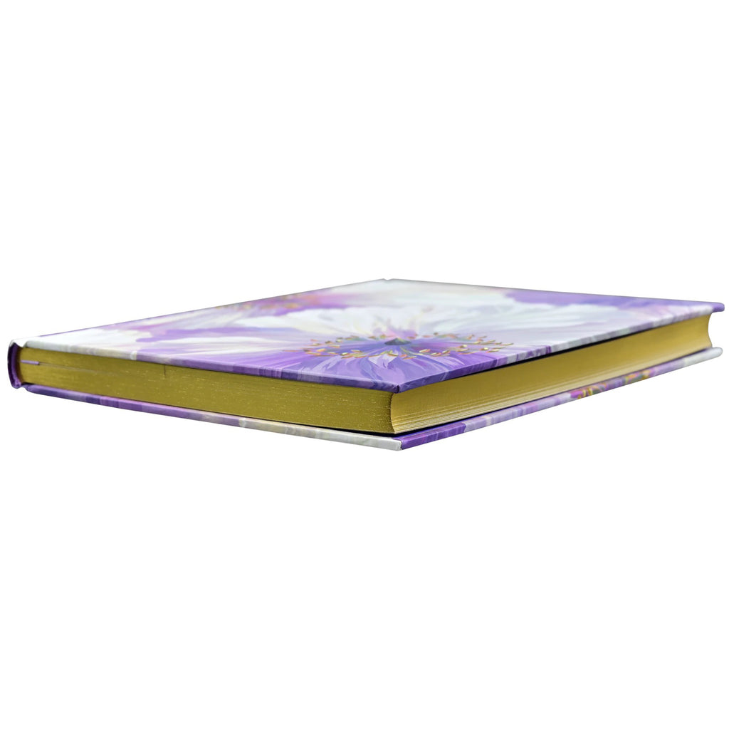 Angle view of Poppies In Bloom Oversize Journal.