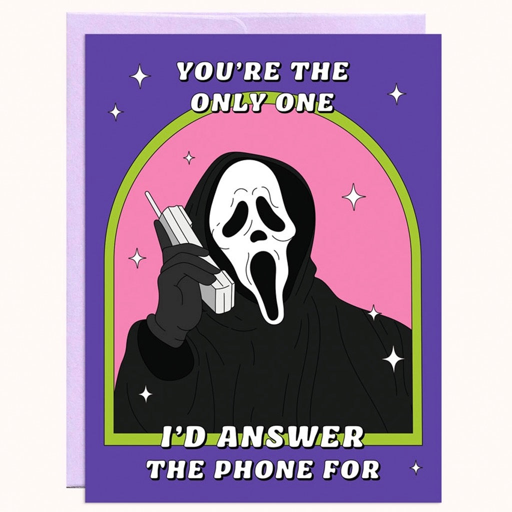 Answer The Phone Love & Friendship Card.