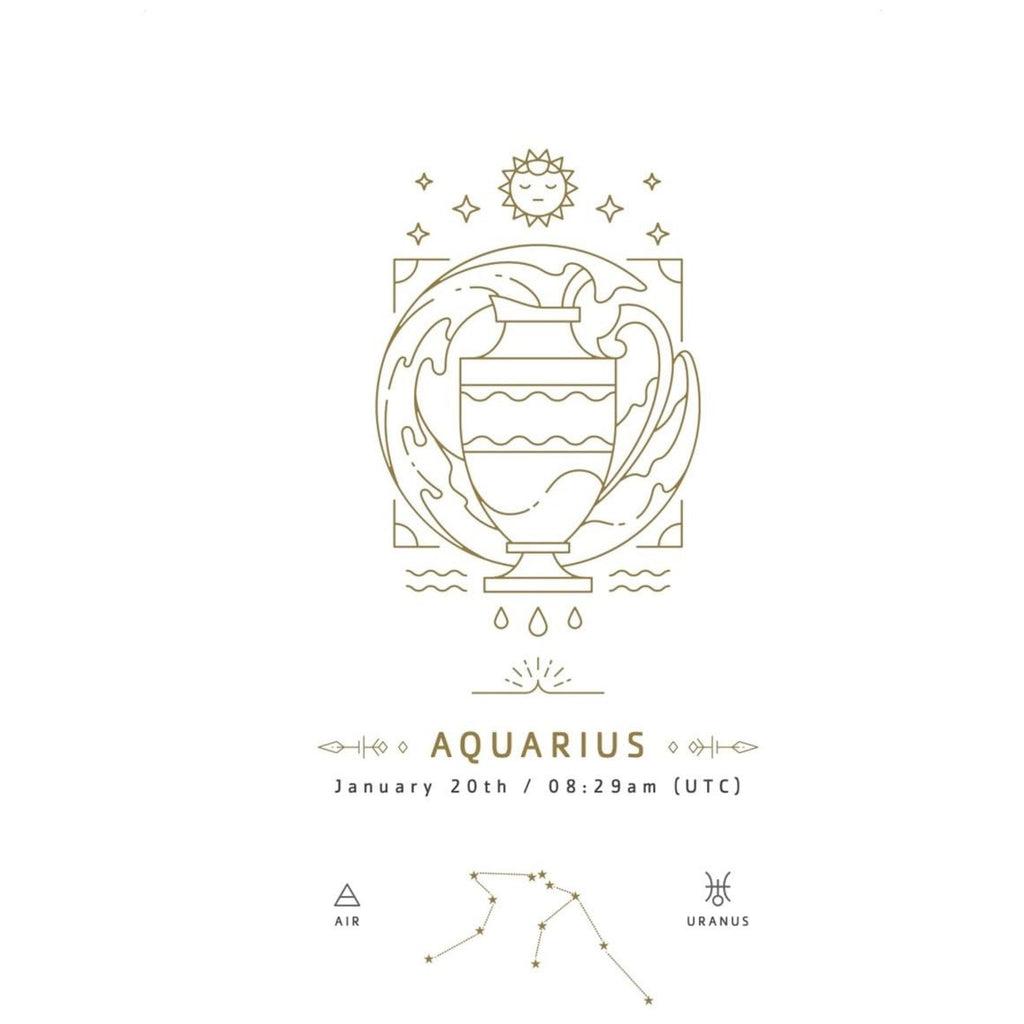 Aquarius illustration.