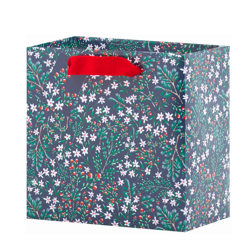 Arctic Flora Truffle Gift Bag side view.