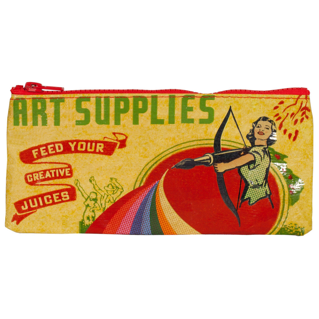 Art Supplies Pencil Case.
