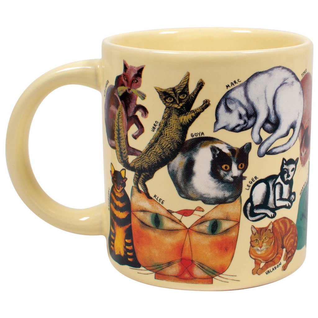 Artistic Cat Mug.