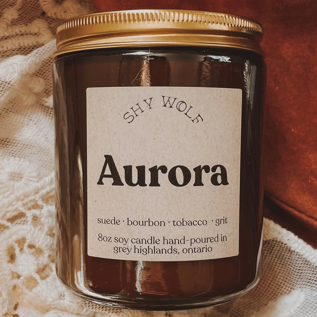 Aurora Soy Wax Candle.