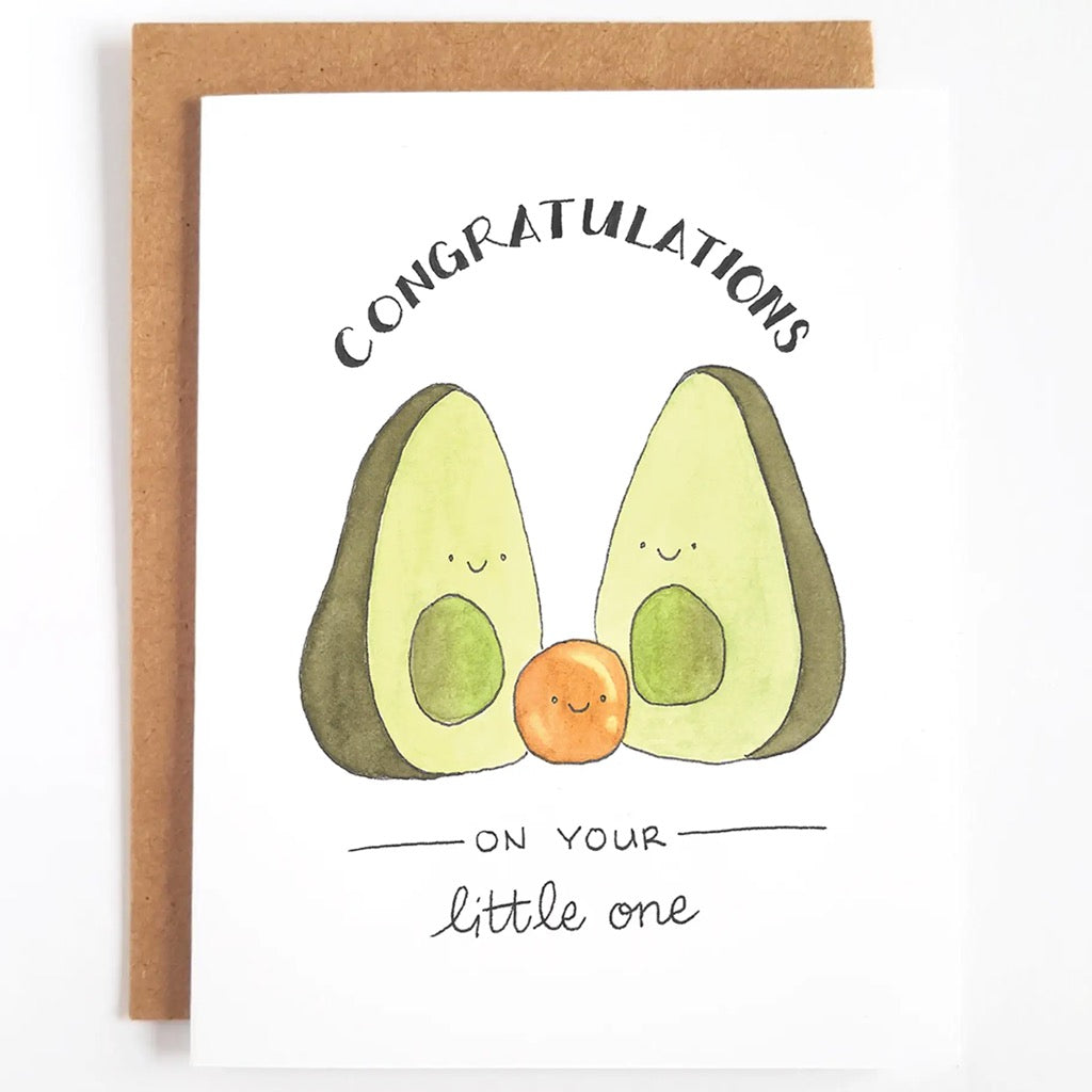 Avocado Baby Card