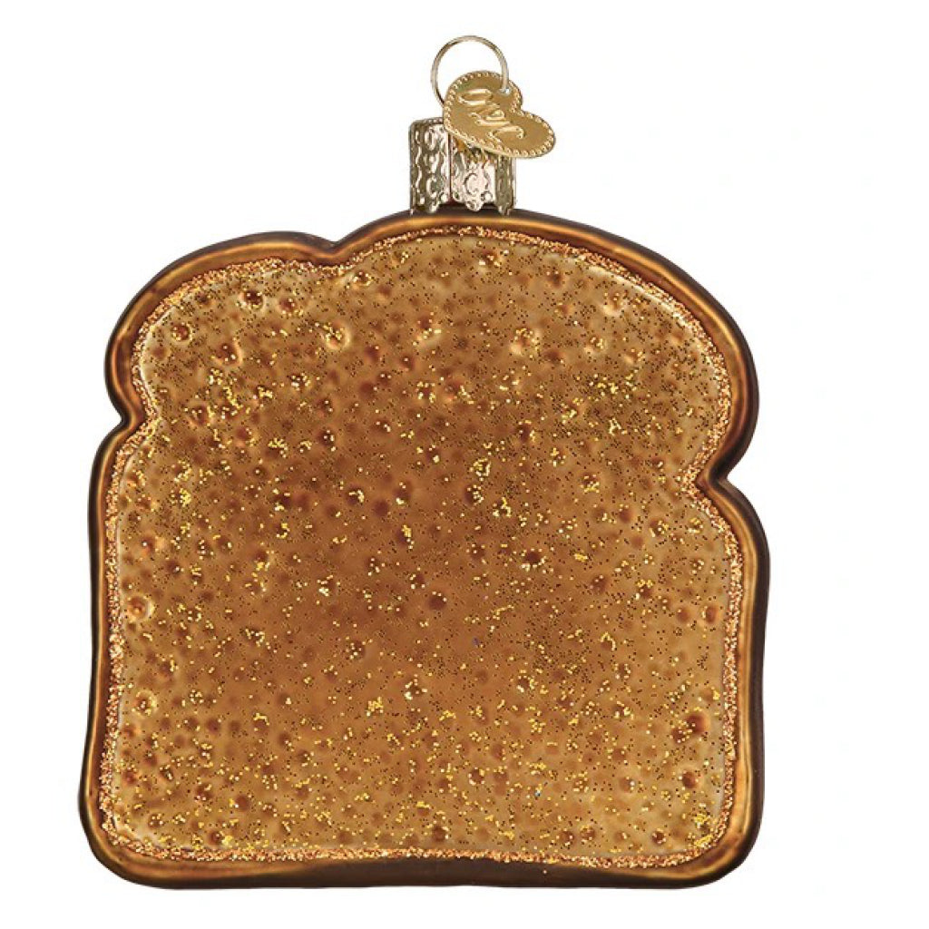 Avocado Toast Ornament Back