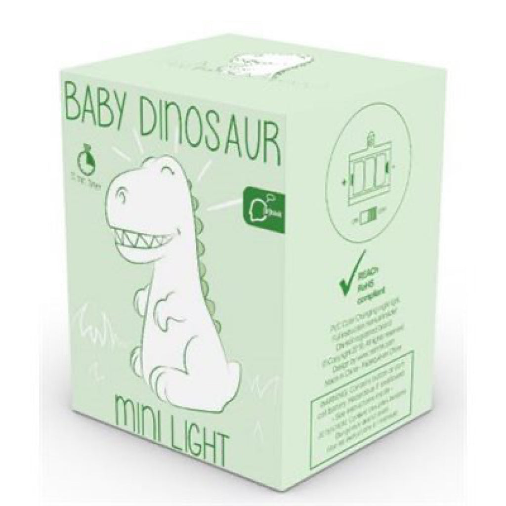 Baby Dinosaur Mini Night Light packaging.