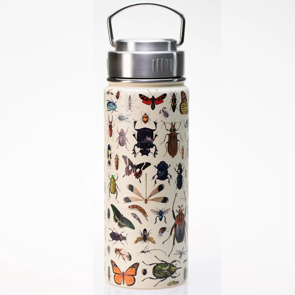 Back of Insects 18 oz Stainless Steel Bottle.