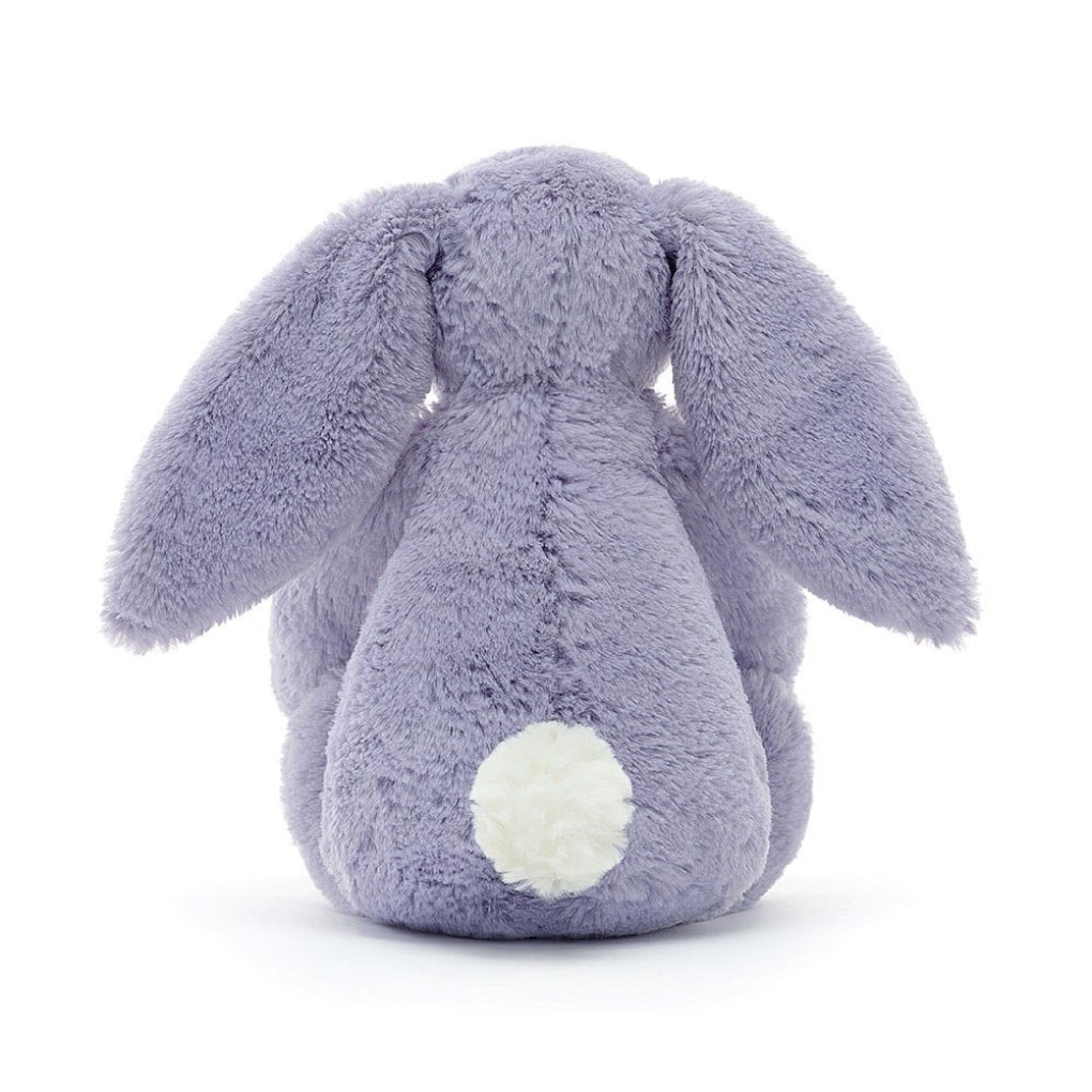Back of Jellycat Bashful Viola Bunny Little.