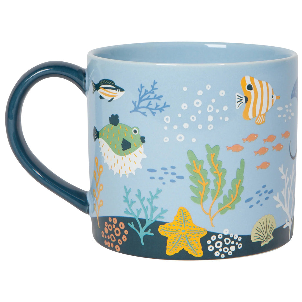 Back of Under the Sea Mug in a Box.