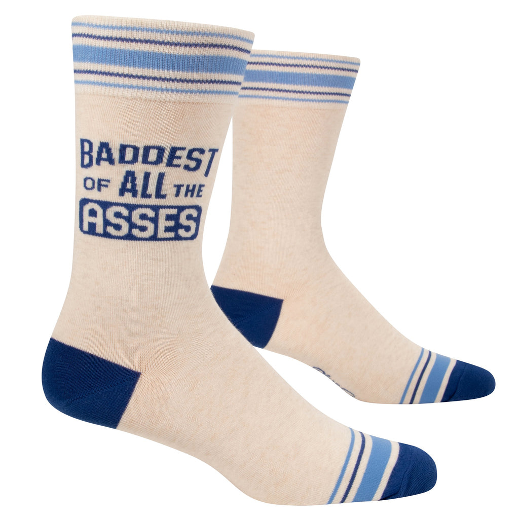 Baddest of Asses Men's Socks.