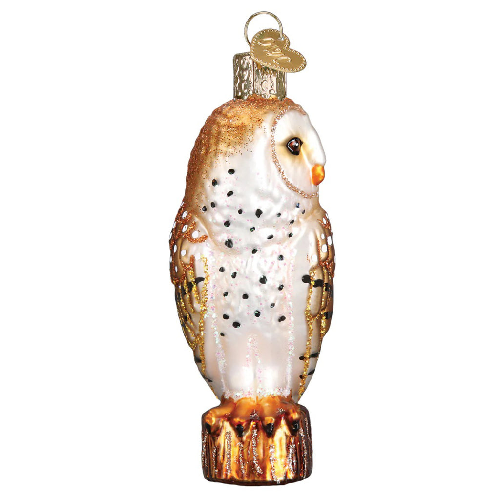 Barn Owl Ornament.