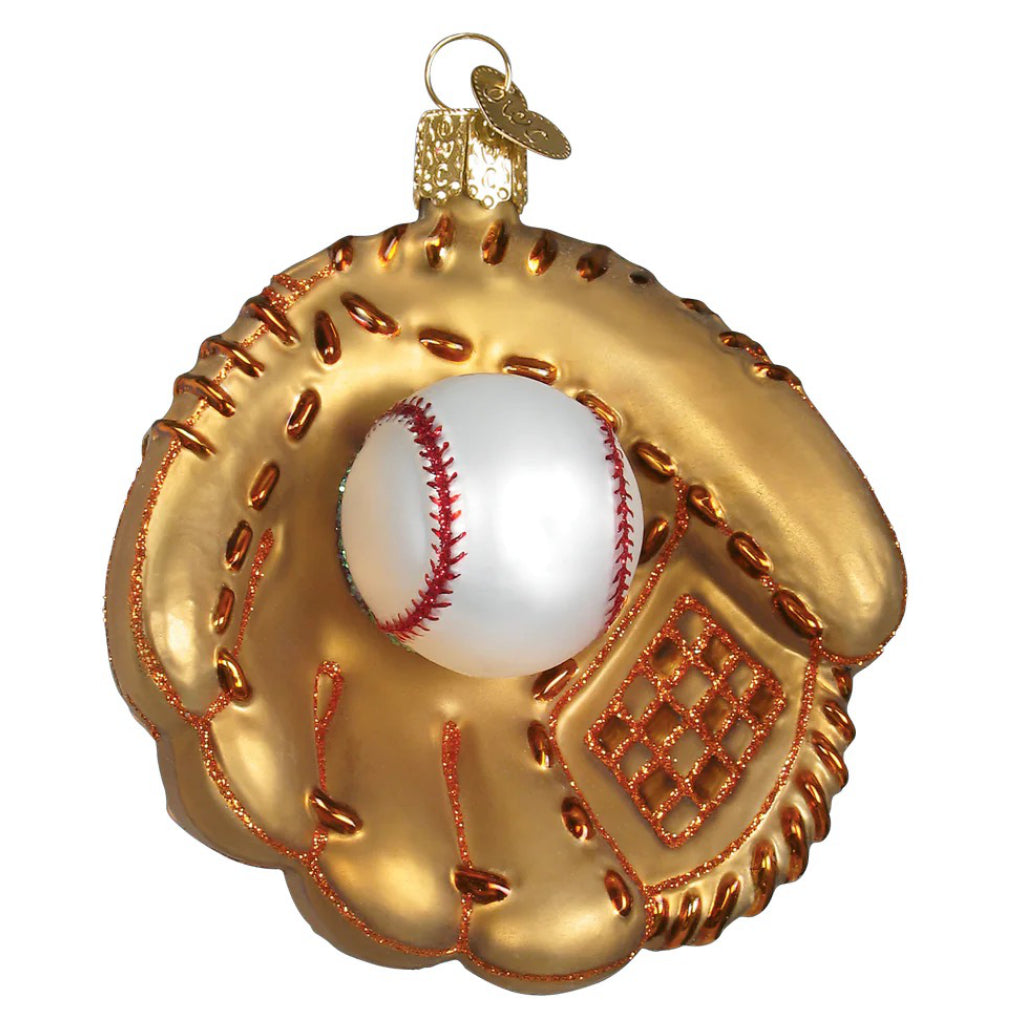 Baseball Mitt Ornament.