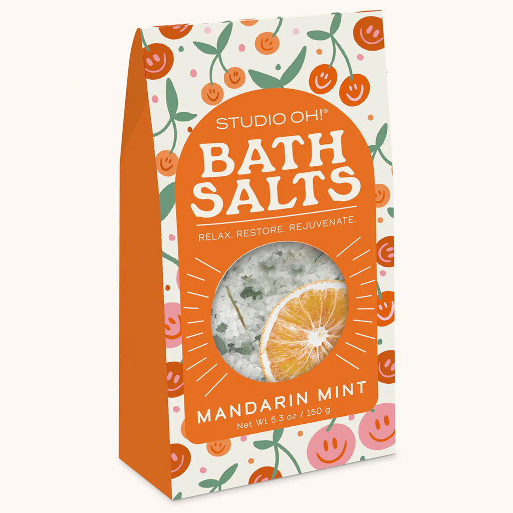 Be All Smiles Scented Bath Salts angle view.