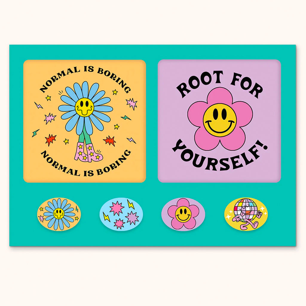 Be the Sunshine Mini Note Card Set With Stickers.