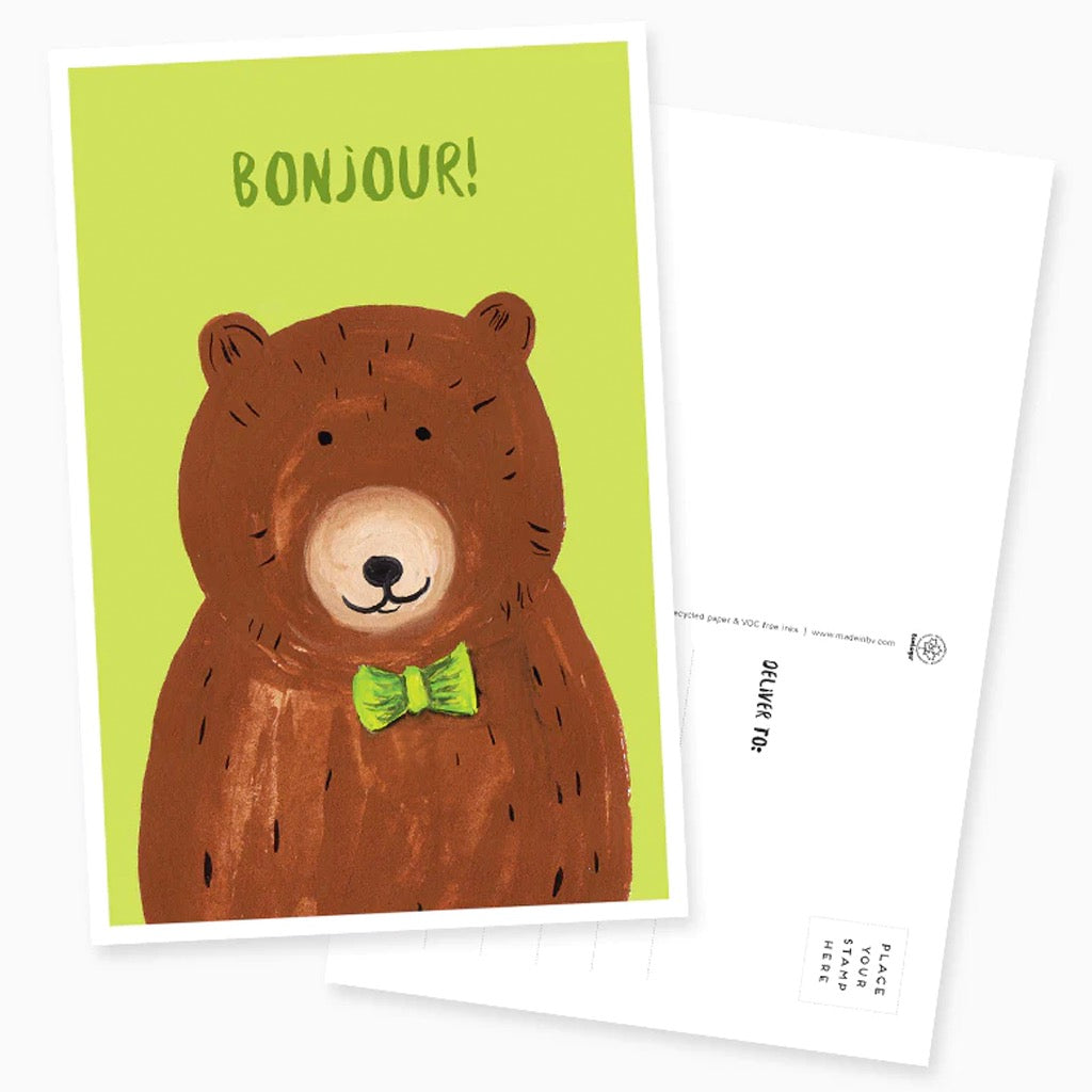 Bear Postcard.