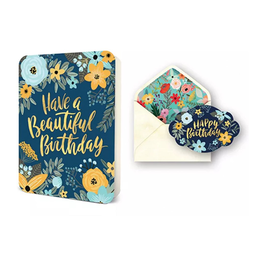 Beautiful Birthday Deluxe Card  Sticker