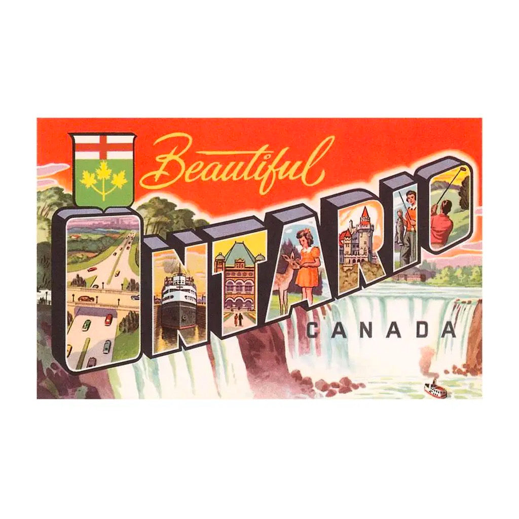 Beautiful Ontario Canada Postcard.