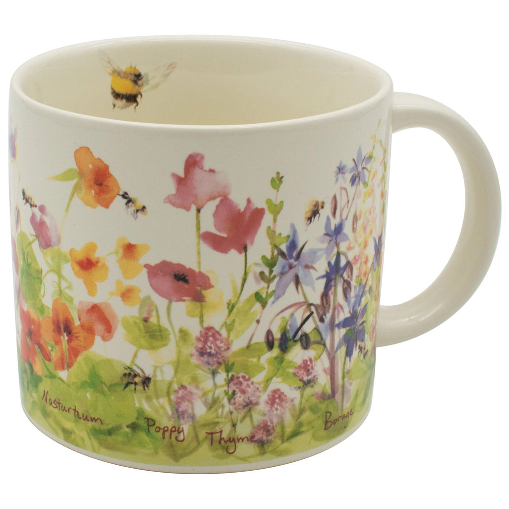 Bee Garden Mug back view.