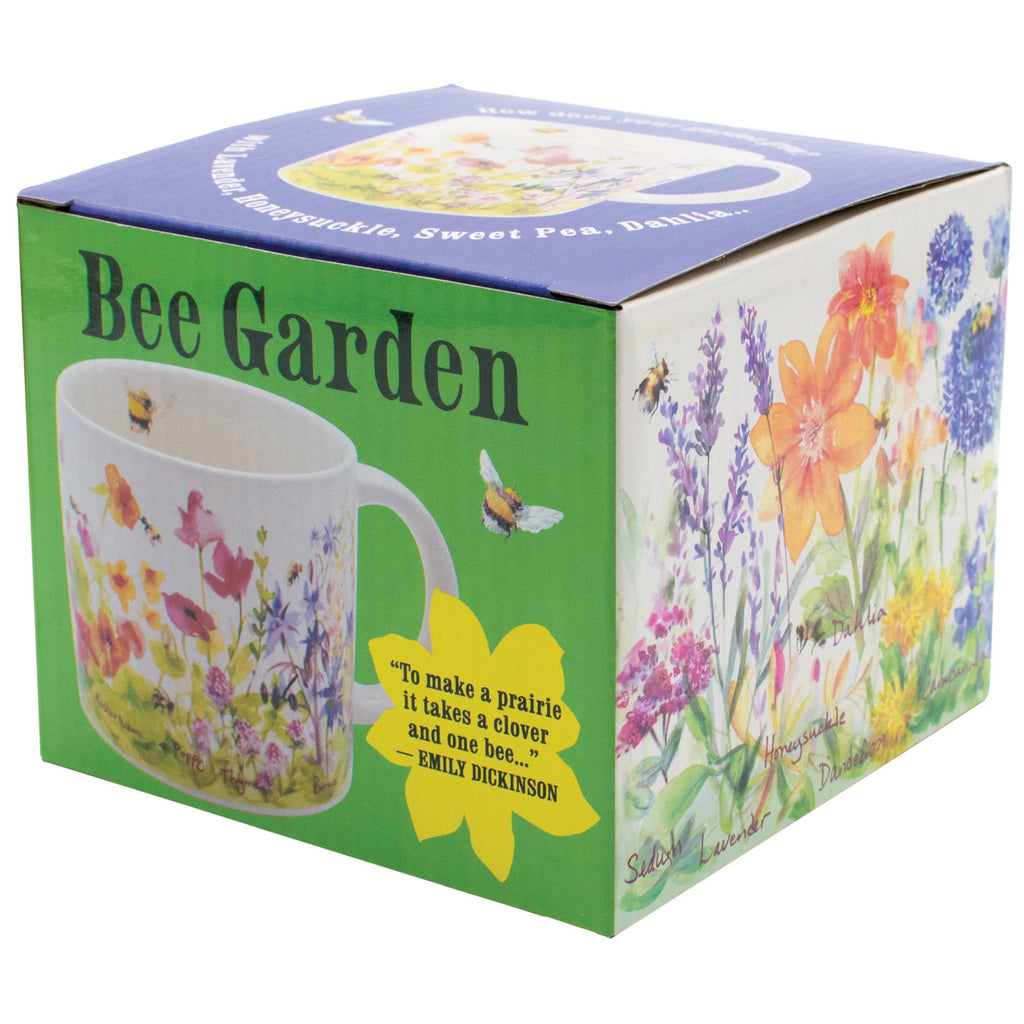 Bee Garden Mug packaging.